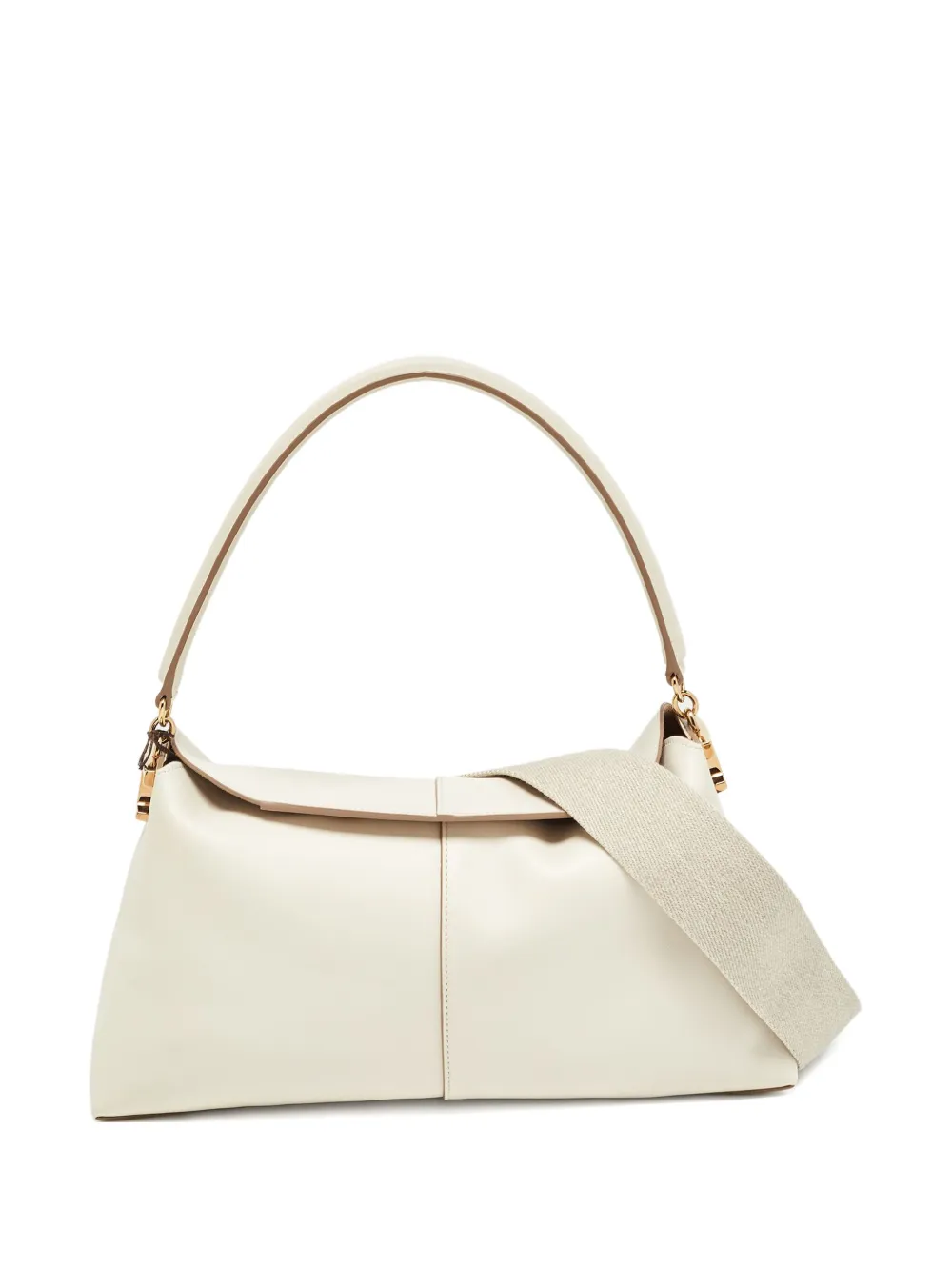 Tod's Vintage レザー トートバッグ - ホワイト Tod's Vintage レザー トートバッグ - ホワイト