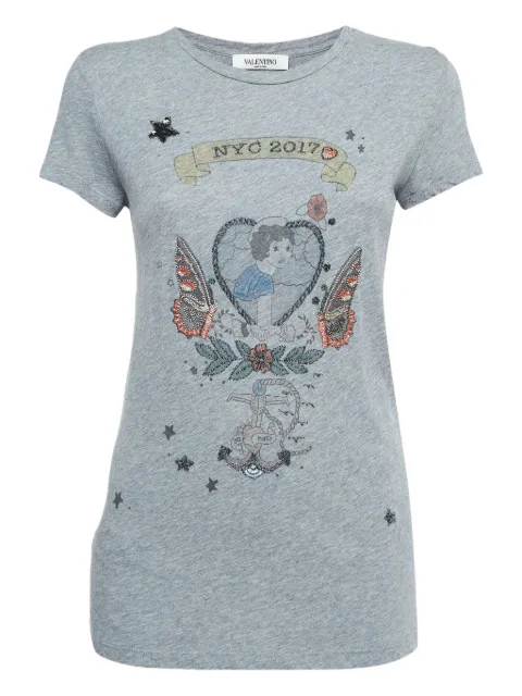 Valentino Garavani Pre-Owned embellished T-shirt