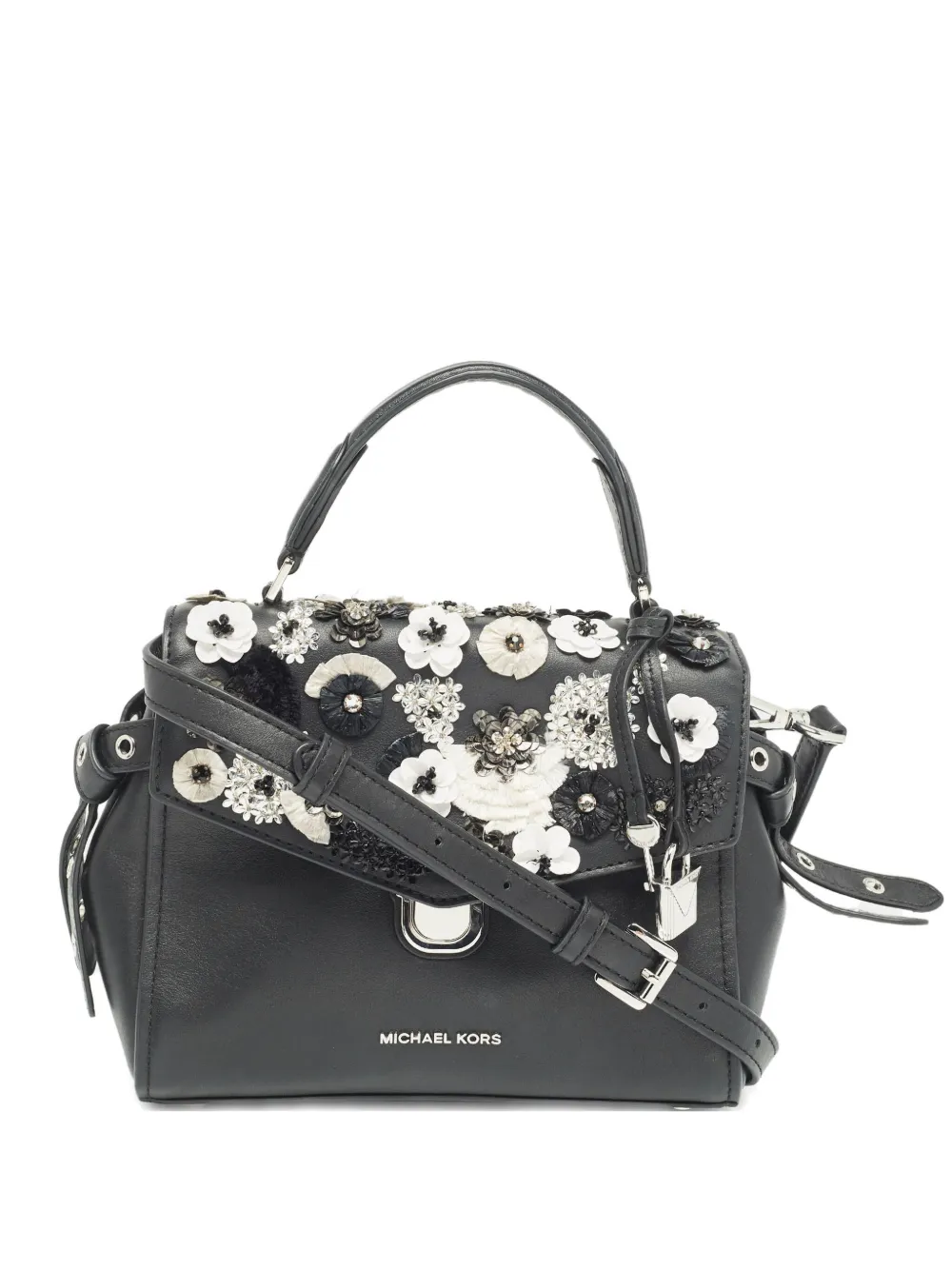 Michael Kors Vintage Bristol 2way ハンドバッグ S - ブラック Michael Kors Vintage Bristol 2way ハンドバッグ S - ブラック
