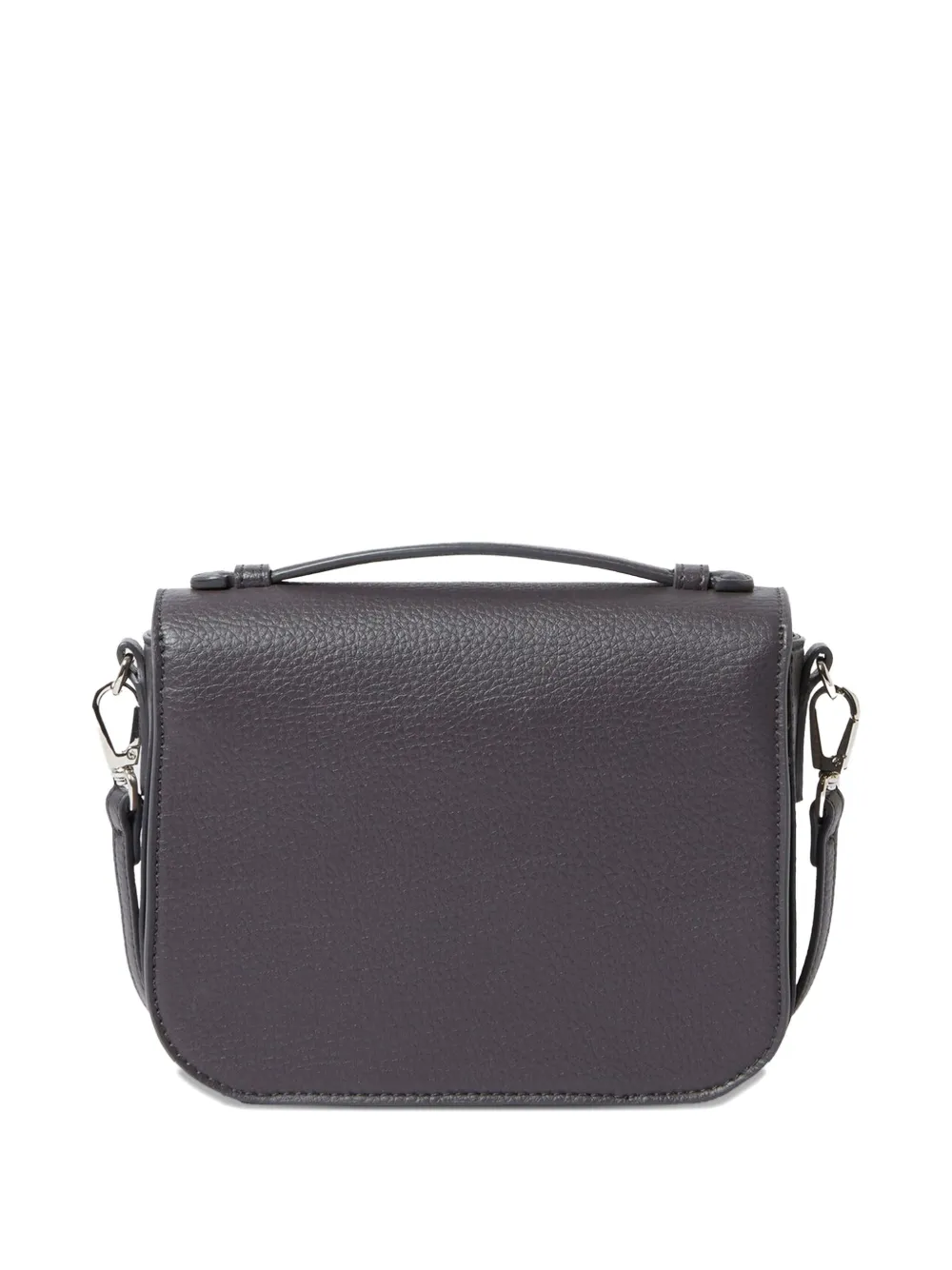 Stella McCartney logo-plaque crossbody bag Grijs
