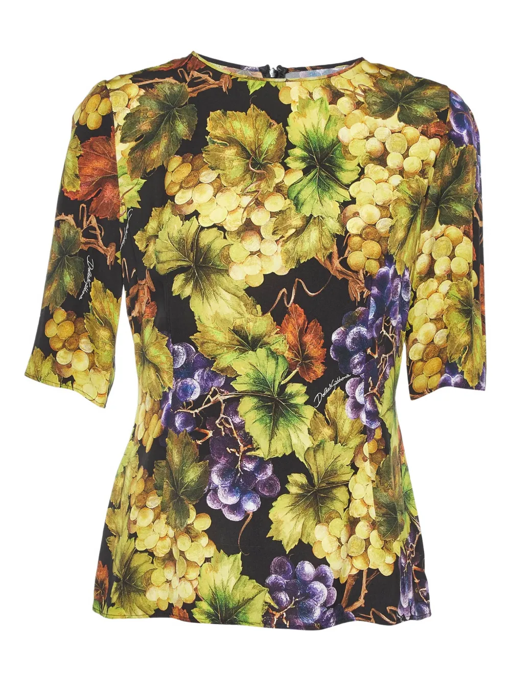 Pre-owned Dolce & Gabbana Floral-print T-shirt