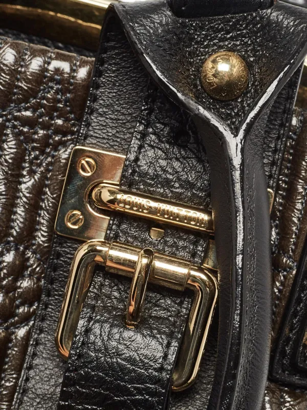 Louis Vuitton Pre-Owned 2007 Motard Biker Handbag | Black | FARFETCH