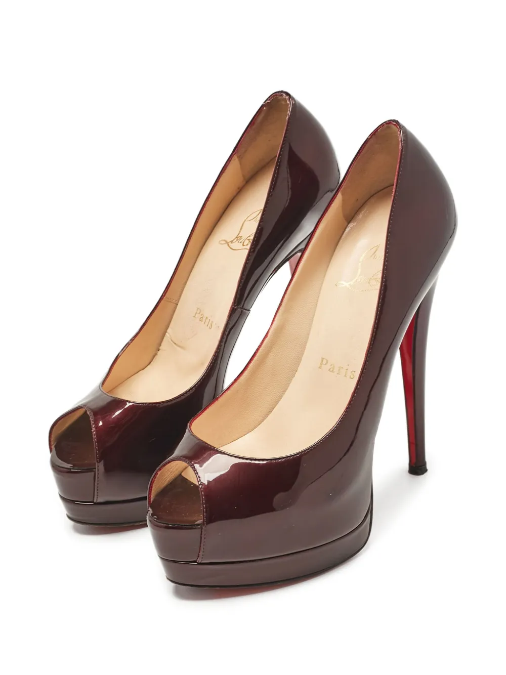 Christian Louboutin Pre-Owned zapatillas de charol | Image 2