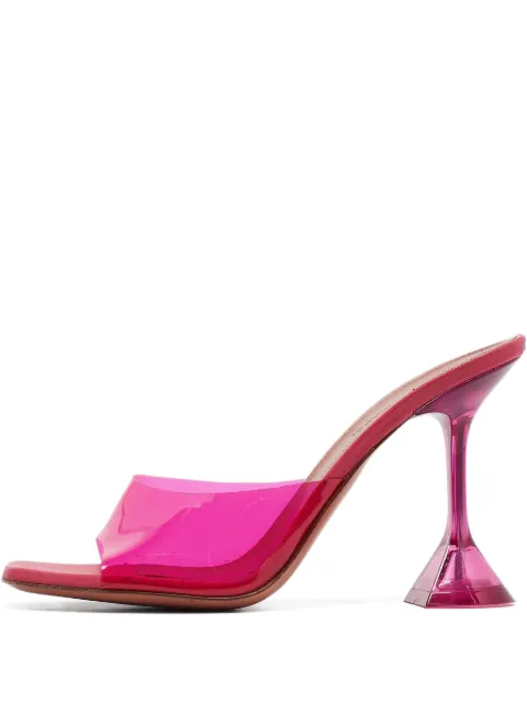 Amina Muaddi pre-owned 95mm Lupita sandals