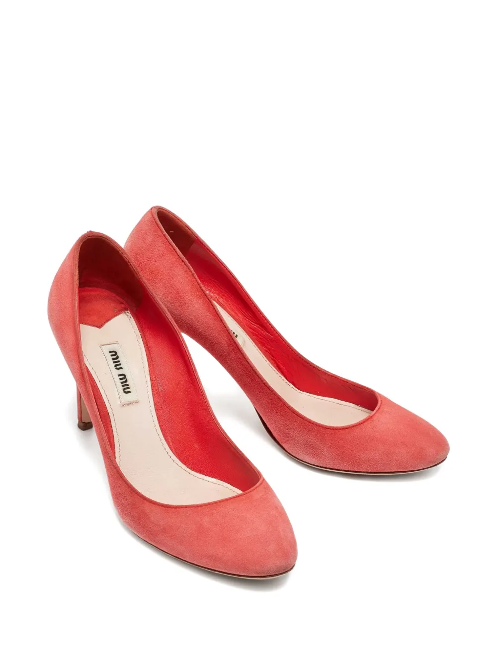 Miu Miu Pre-Owned 85mm suede pumps | Image 2