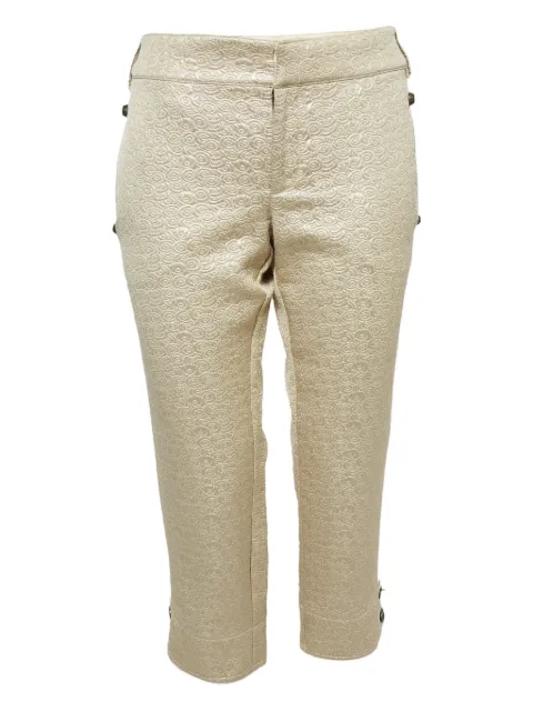 Just Cavalli Vintage rose-pattern trousers