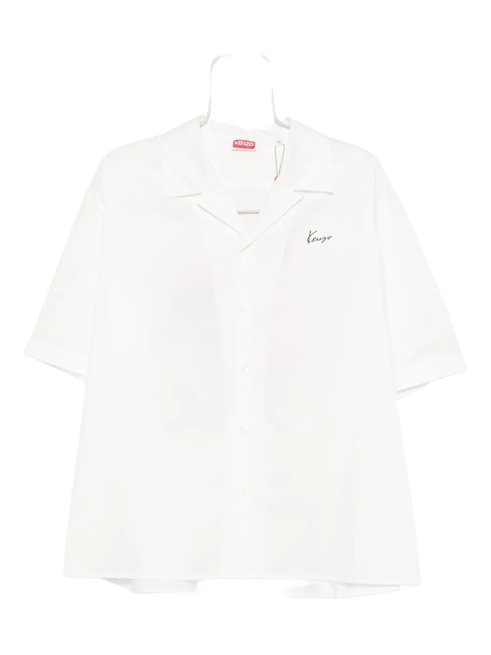Kenzo Overhemd met bloemenprint Wit