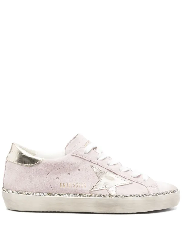 GGDB STAR ホワイト/ピンク スニーカー Golden Goose Super Star スニーカー | ピンク | FARFETCH JP