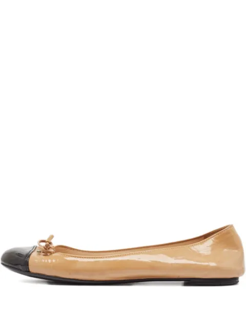 Prada Pre-Owned two-tone ballet flats