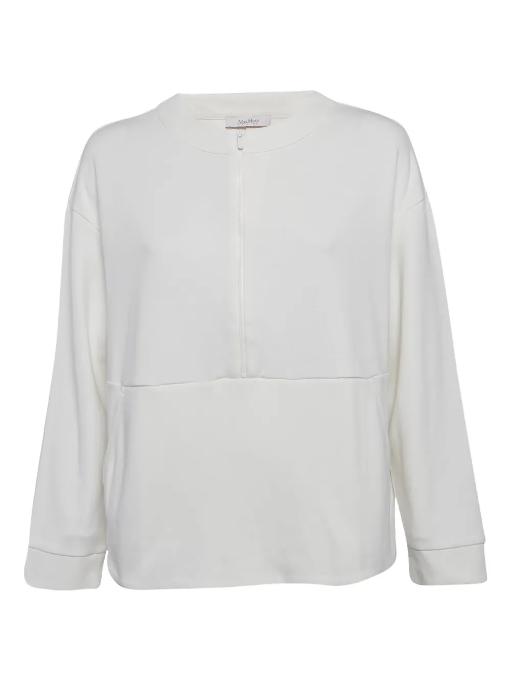 Max Mara Pre-owned panelled sweatshirt | White | Image 1