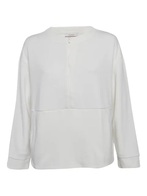 Max Mara Pre-owned panelled sweatshirt