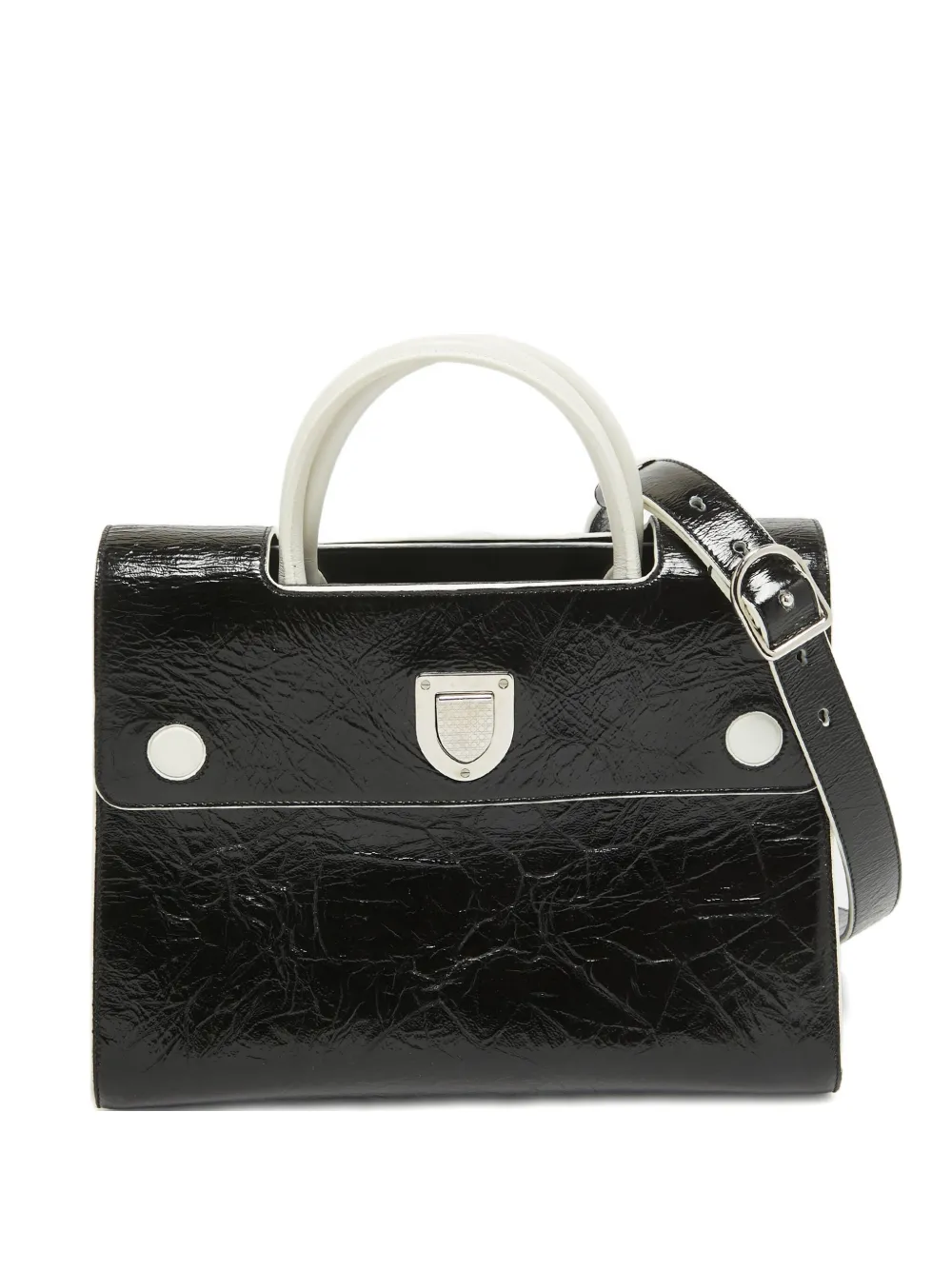 Christian Dior Pre-Owned 2016 ディオールエヴァー 2way ハンドバッグ M - ブラック Christian Dior Pre-Owned 2016 ディオールエヴァー 2way ハンドバッグ M - ブラック