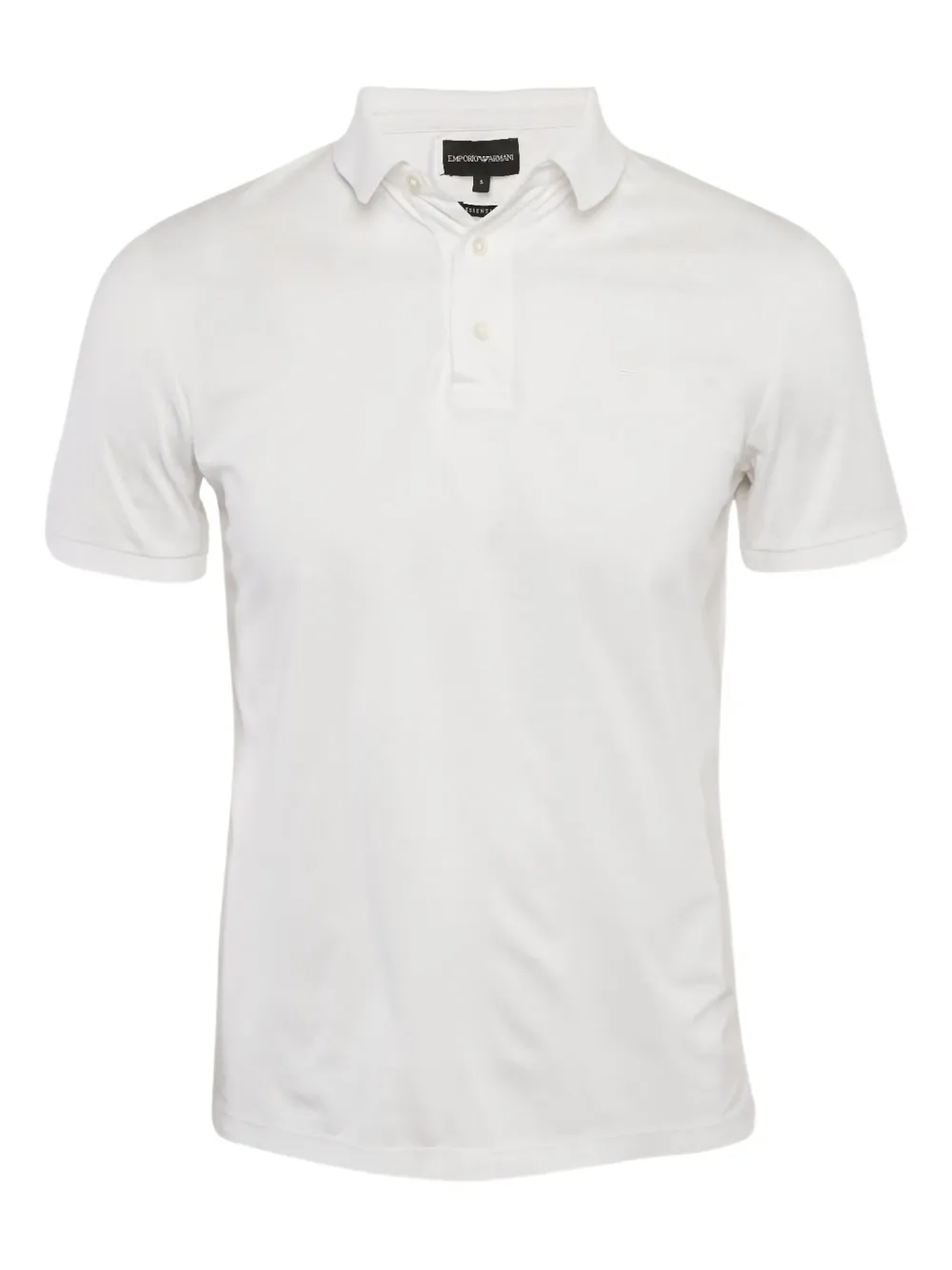 Emporio Armani Pre-Owned cotton polo shirt | White | Image 1