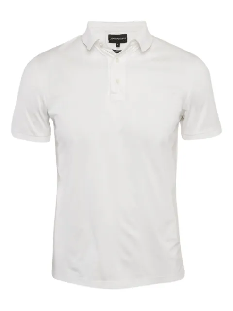 Emporio Armani Pre-Owned cotton polo shirt