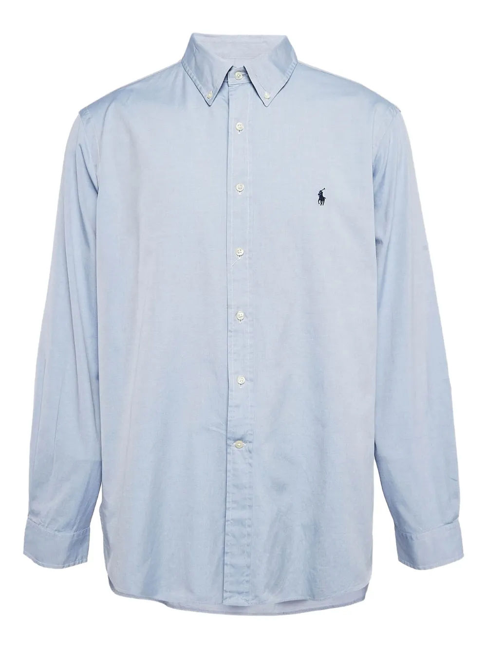 Polo Ralph Lauren Vintage button-up long-sleeve shirt | Blue | Image 1