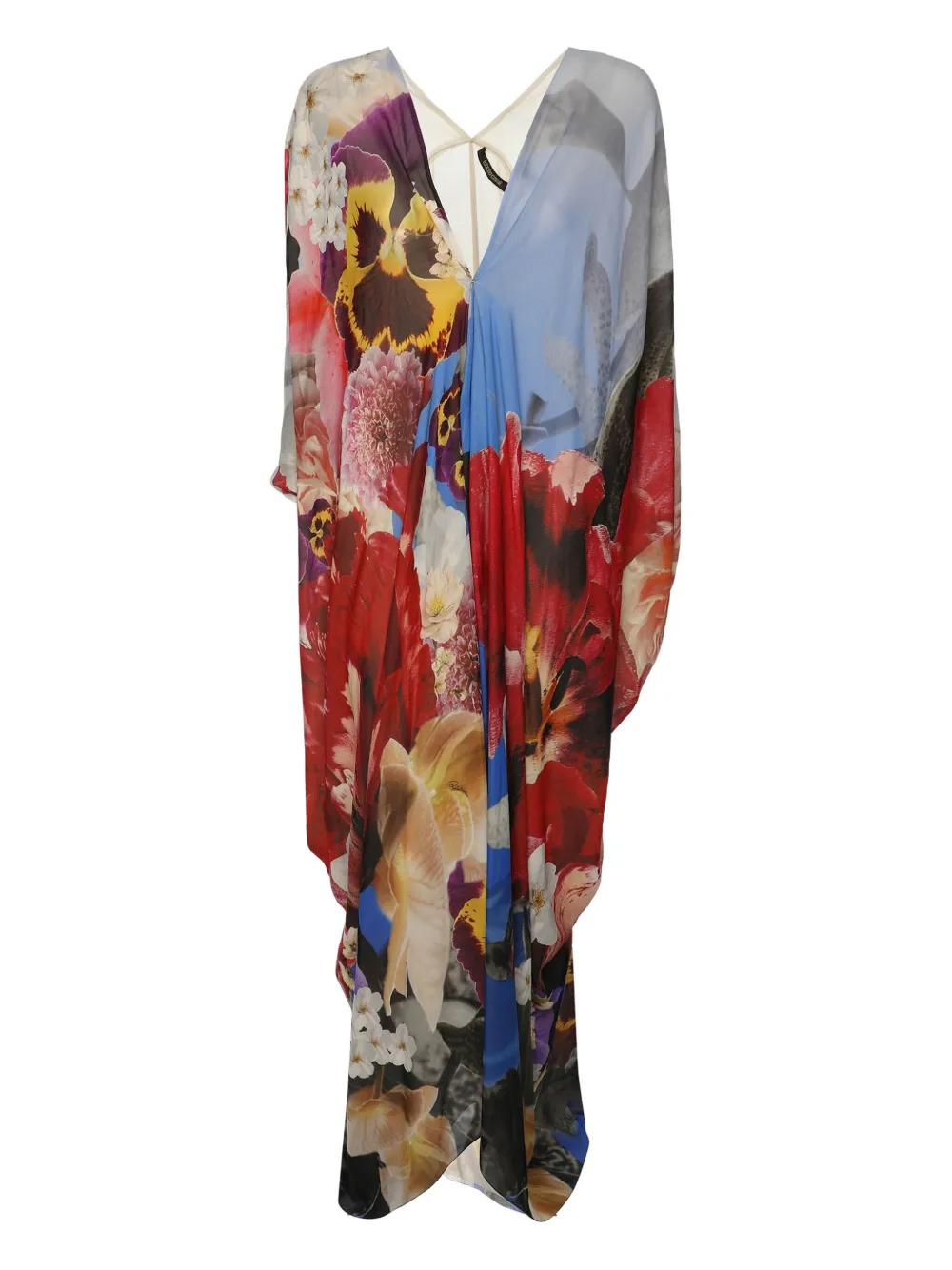 floral-print maxi dress