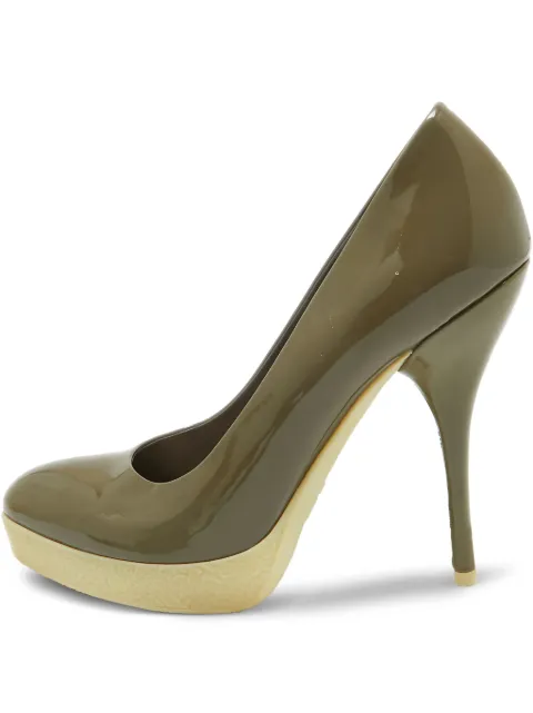 Gucci Pre-Owned zapatillas con tacón de 110mm