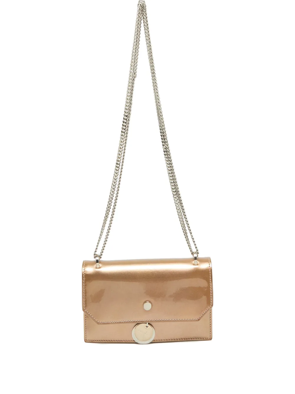 Jimmy Choo Pre-Owned patent-leather shoulder bag | Pink | Image 1