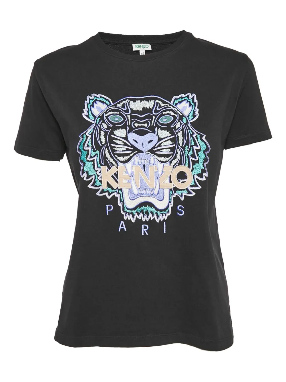 Kenzo Pre-Owned タイガー Tシャツ - ブラック Kenzo Pre-Owned タイガー Tシャツ - ブラック