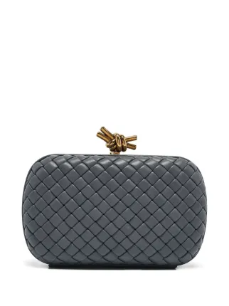 ボッテガ・ヴェネタ　イントレチャート・ノット・クラッチバッグ Bottega Veneta Pre-Owned イントレチャート ノット クラッチ