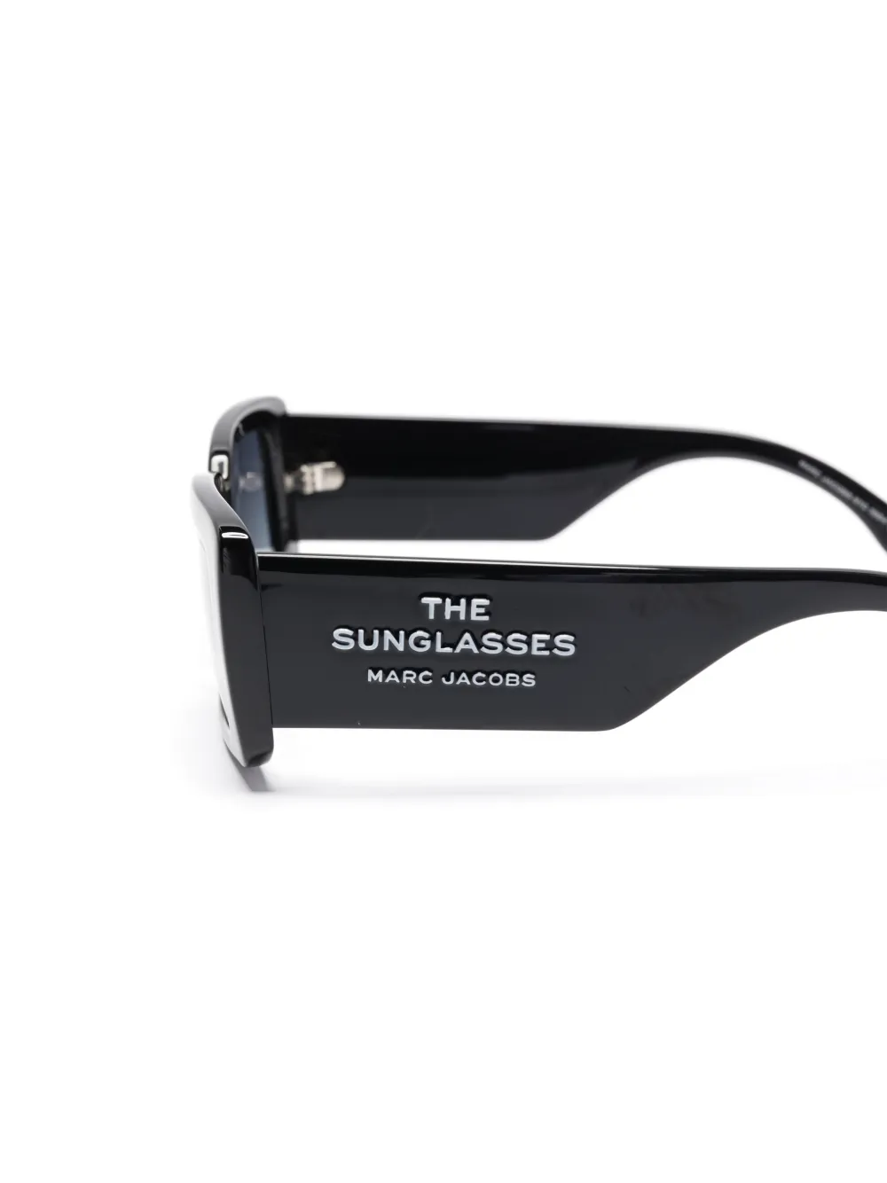 Marc Jacobs Eyewear Zonnebril met rechthoekig montuur Zwart