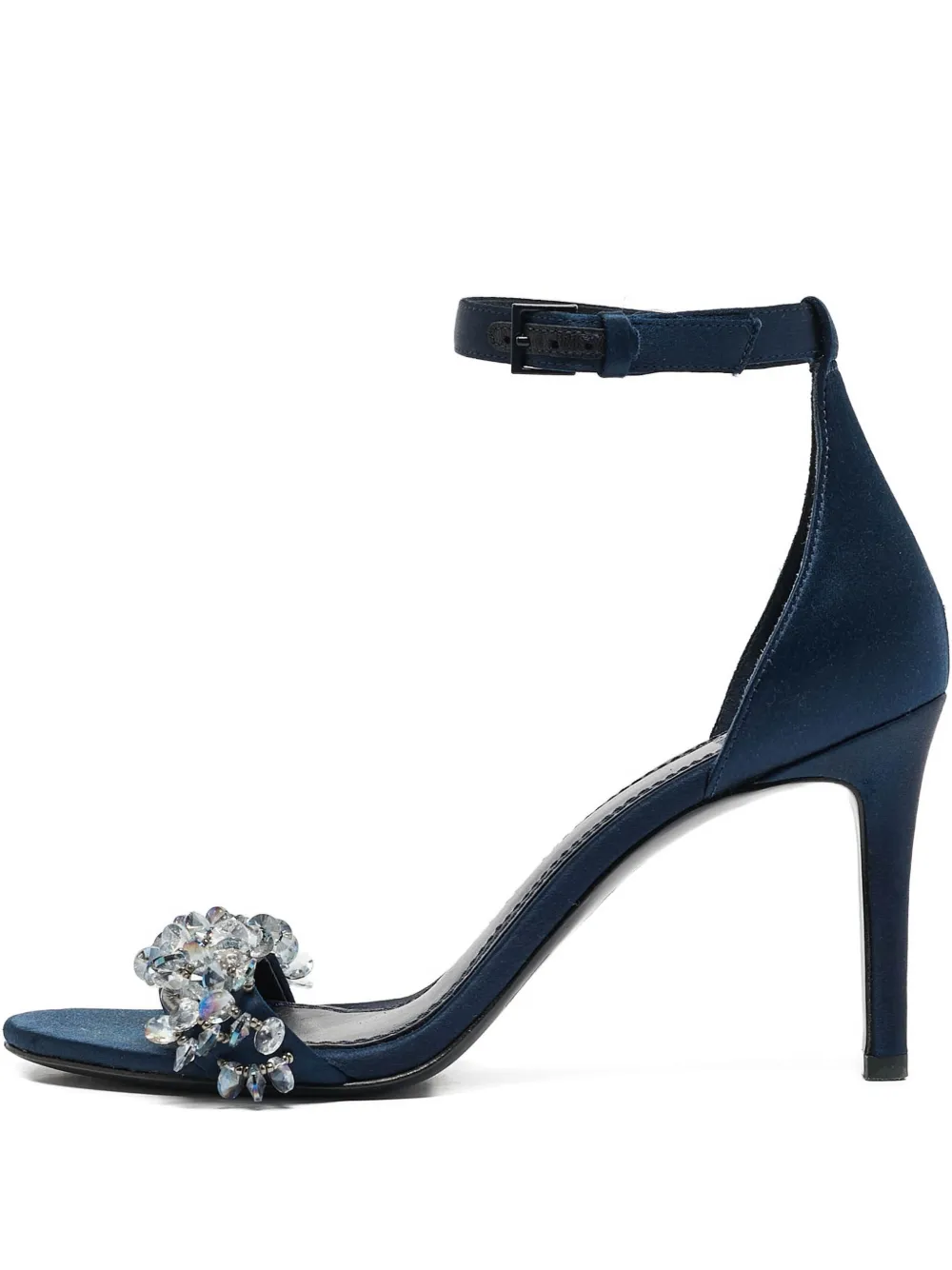 Tory Burch Pre-owned Sandalen mit Kristallverzierung 110mm - Blau