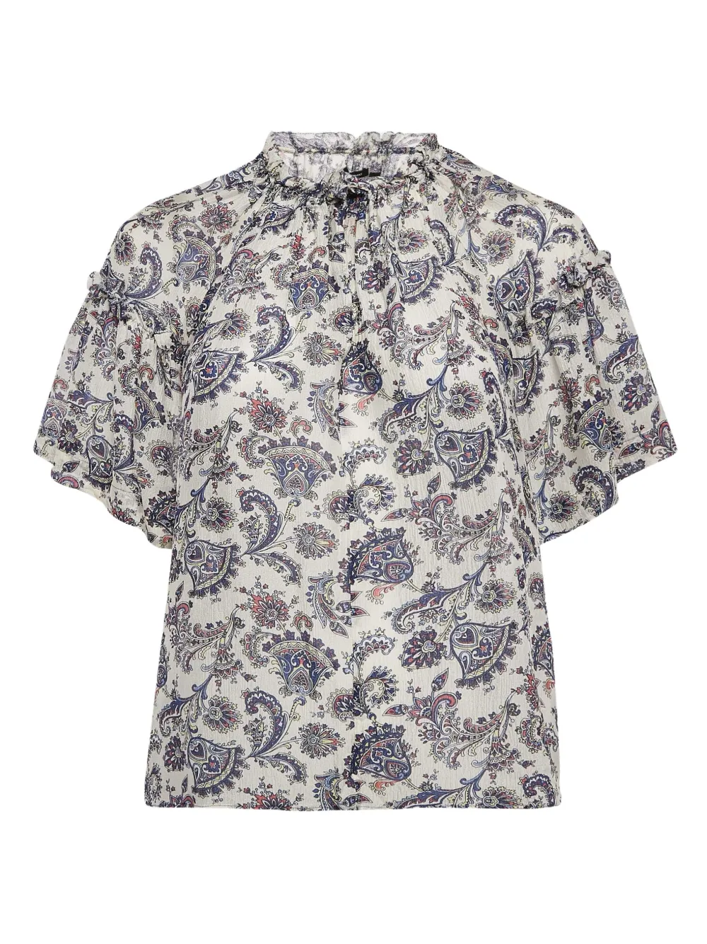 Isabel Marant Vintage Top Nes con stampa paisley Pre-owned - Toni neutri