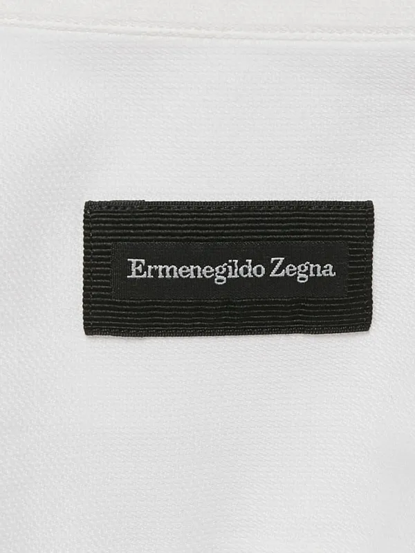 Ermenegildo Zegna Vintage ロングスリーブ シャツ | ホワイト