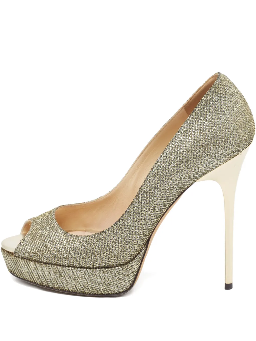 Pre-owned Jimmy Choo 115mm Dahlia Pumps
