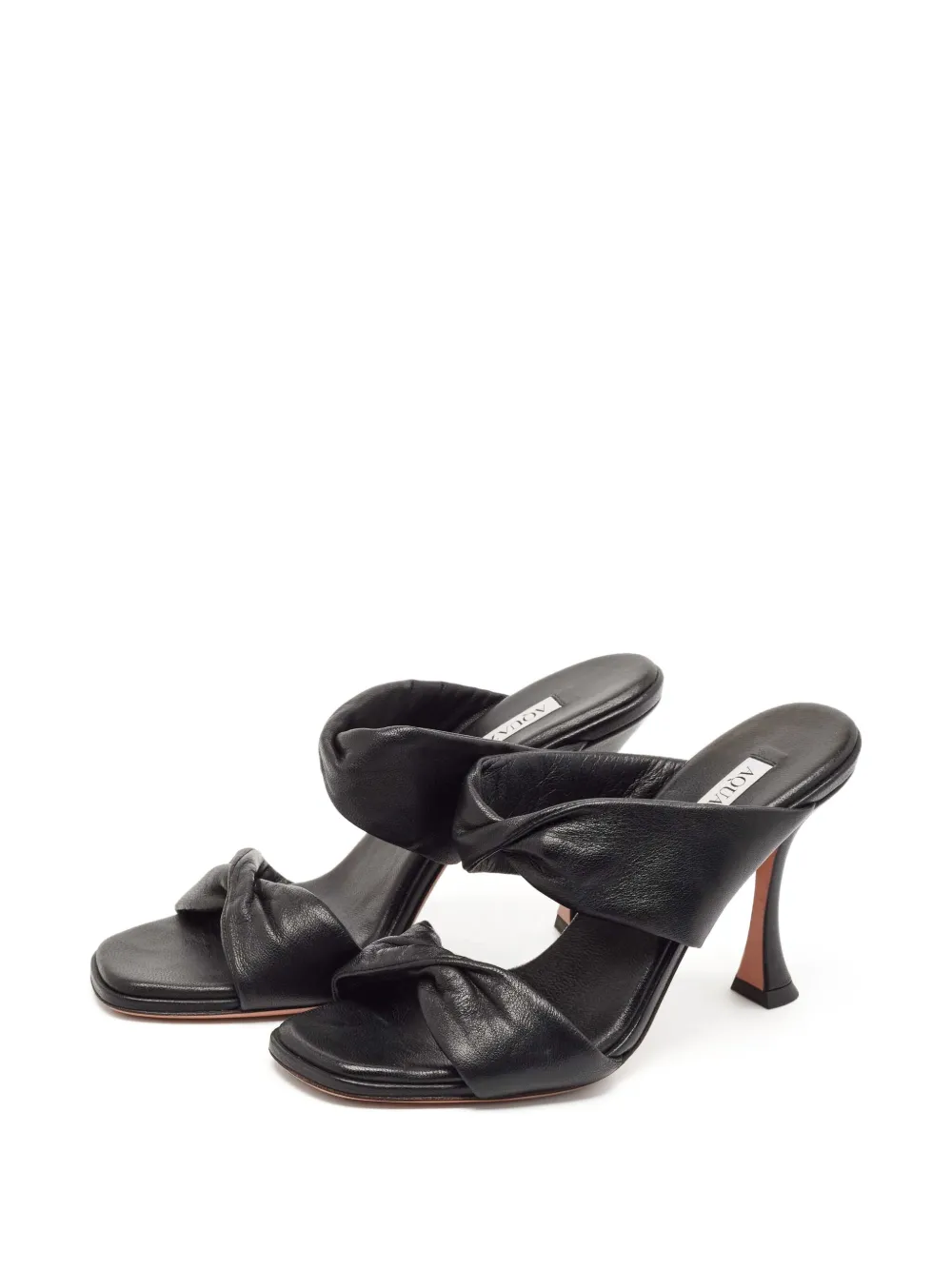Aquazzura pre-owned 95mm Twist knotted-strap sandals | Image 2