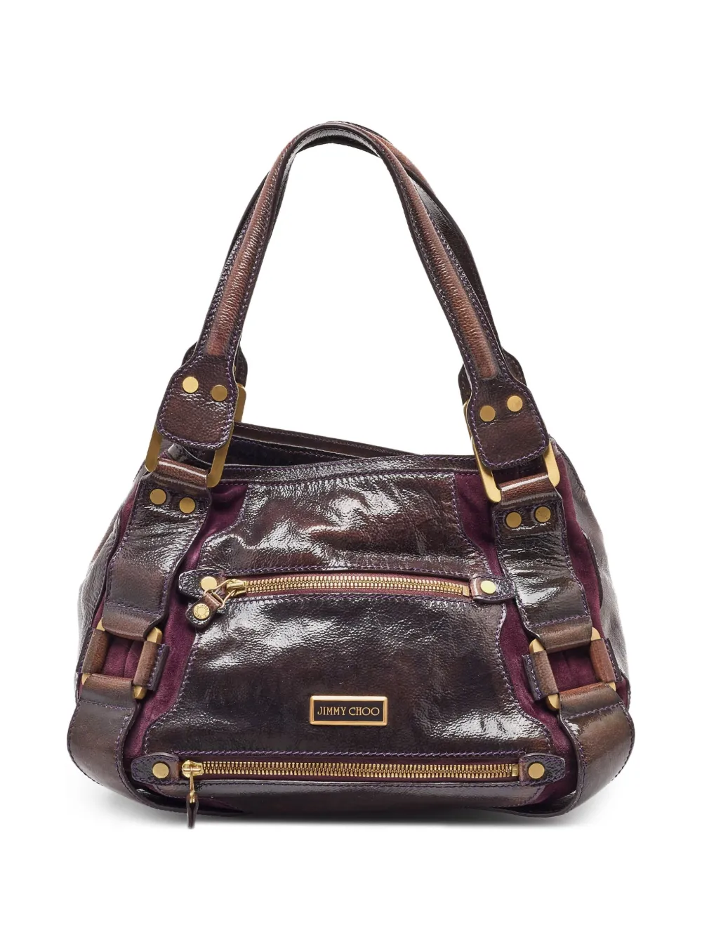 Jimmy Choo Pre-Owned leather shoulder bag | Brown | Image 1