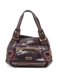 Jimmy Choo Pre-Owned leather shoulder bag - Brown