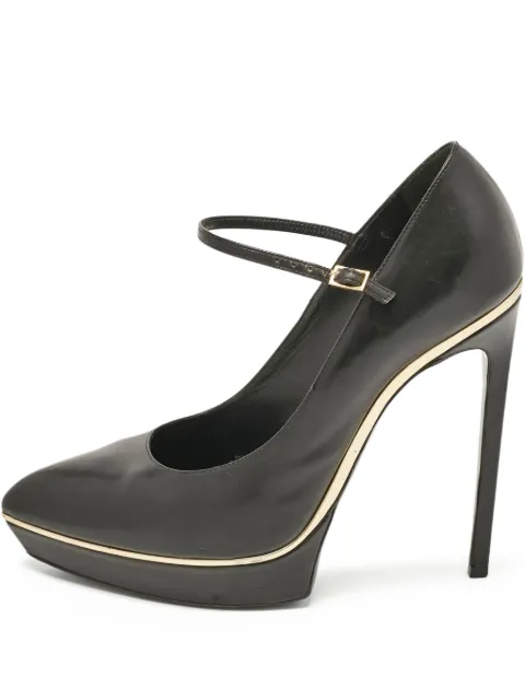 Saint Laurent Pre-Owned zapatillas con plataforma