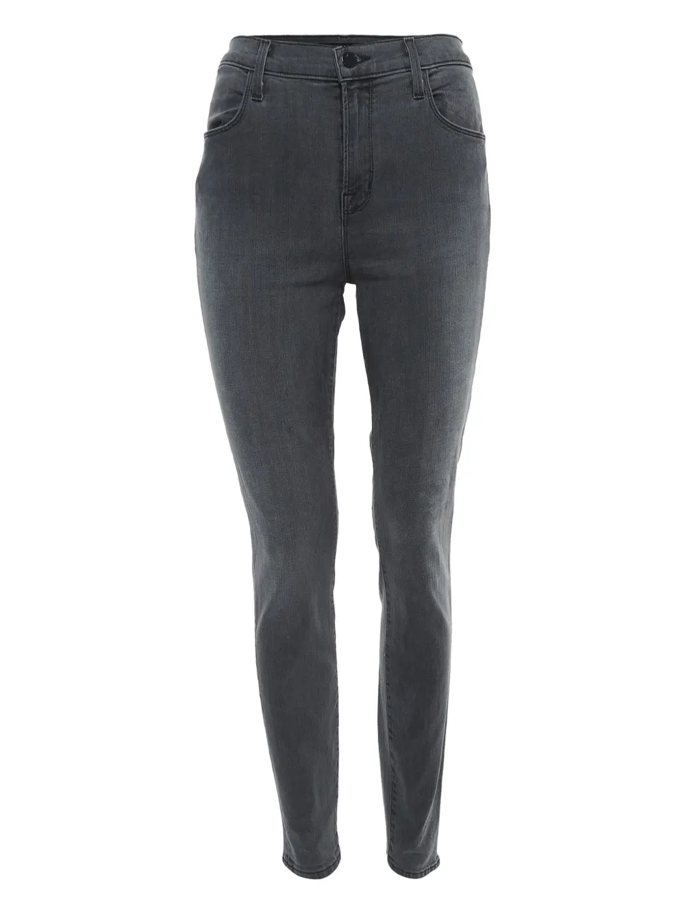 pre-owned high-rise jeans