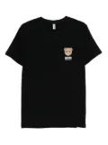 Moschino bear-logo T-shirt - Black