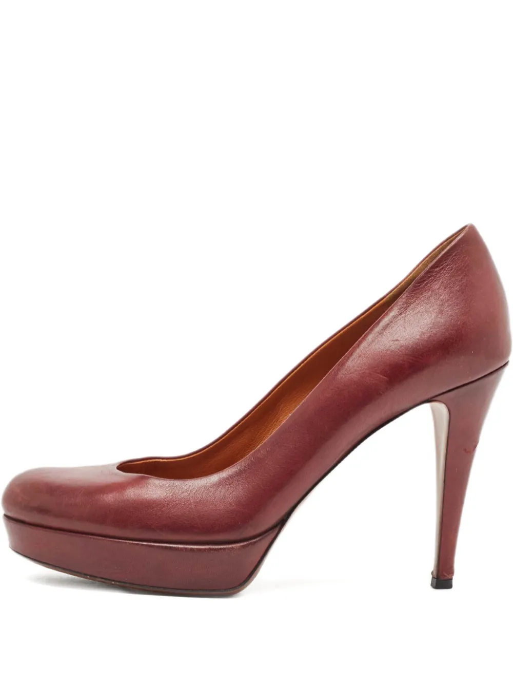 Pre-owned Gucci 110mm Platform Pumps