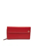 Gucci Pre-Owned 2024 leather zip wallet - Red