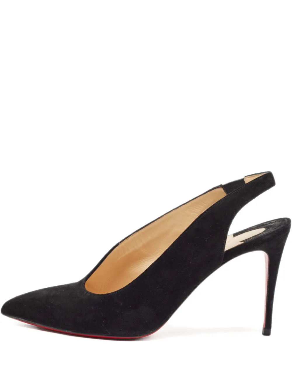 Christian Louboutin Pre-Owned スエード パンプス - ブラック Christian Louboutin Pre-Owned スエード パンプス - ブラック