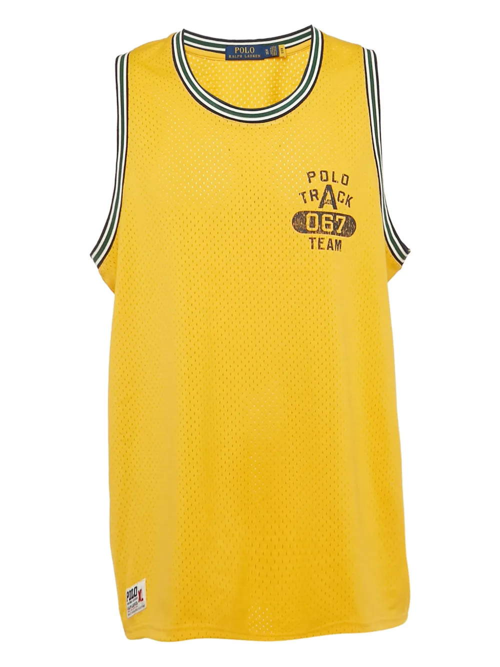 Polo Ralph Lauren Vintage pre-owned mesh tank top - Gelb