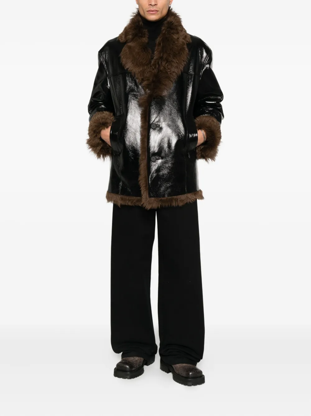 Diesel fur collar jacket | Leather Jackets | Image 2