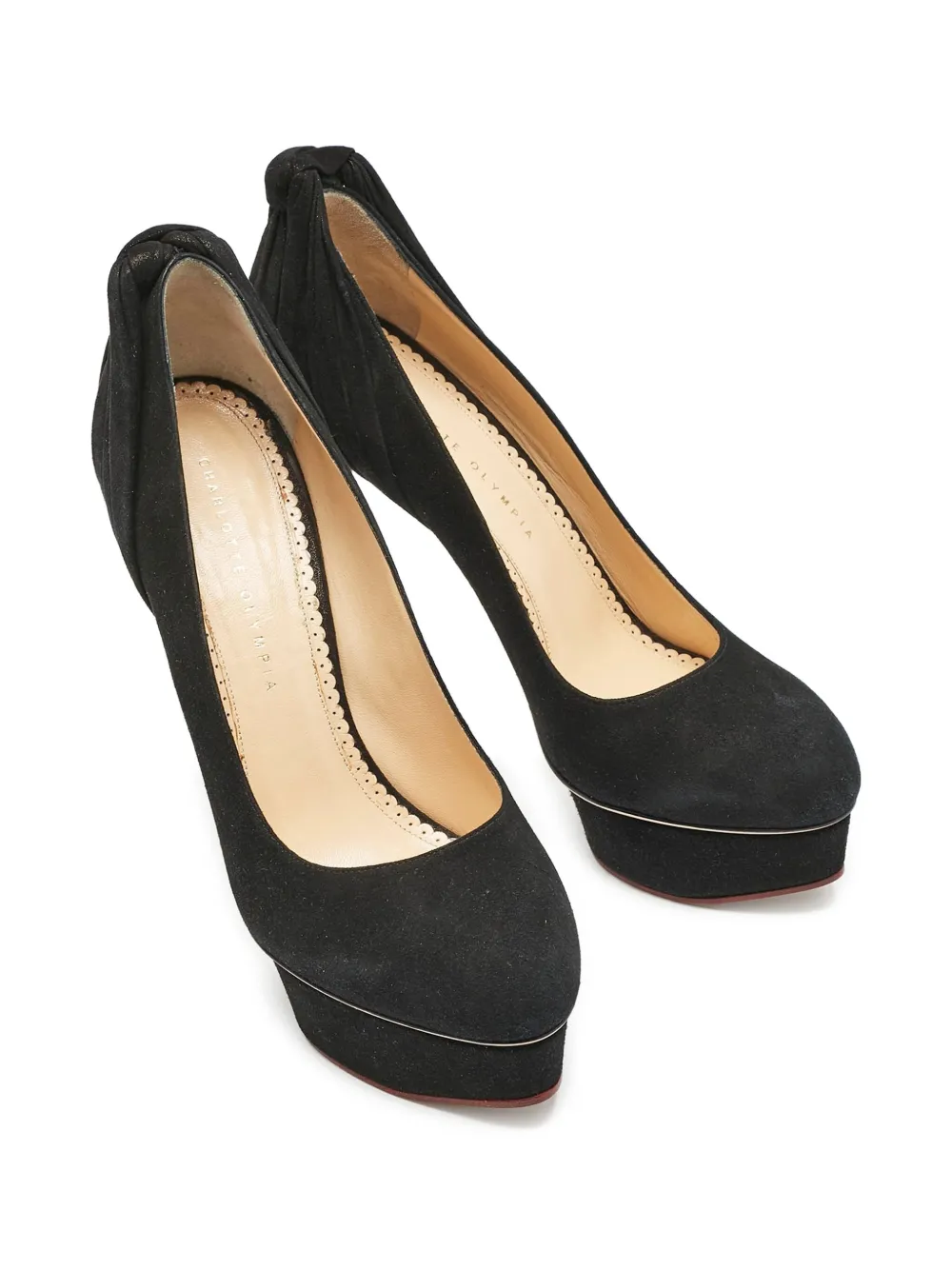 Charlotte Olympia pre-owned 150mm Dolly platform pumps | Image 2