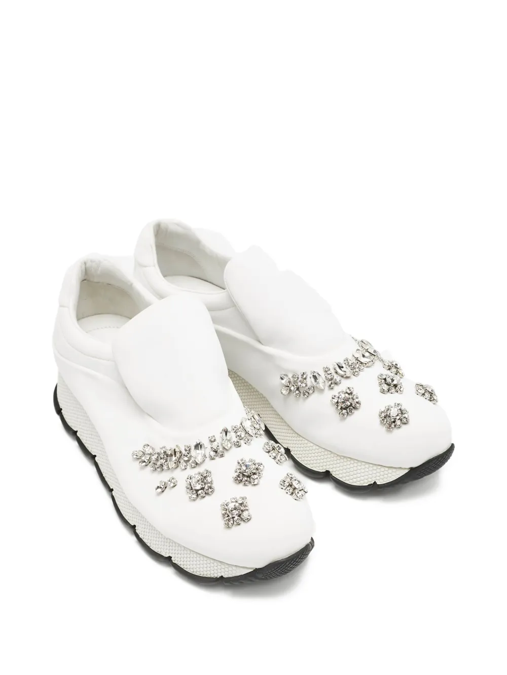Prada Pre-Owned crystal-embellished sneakers | Image 2