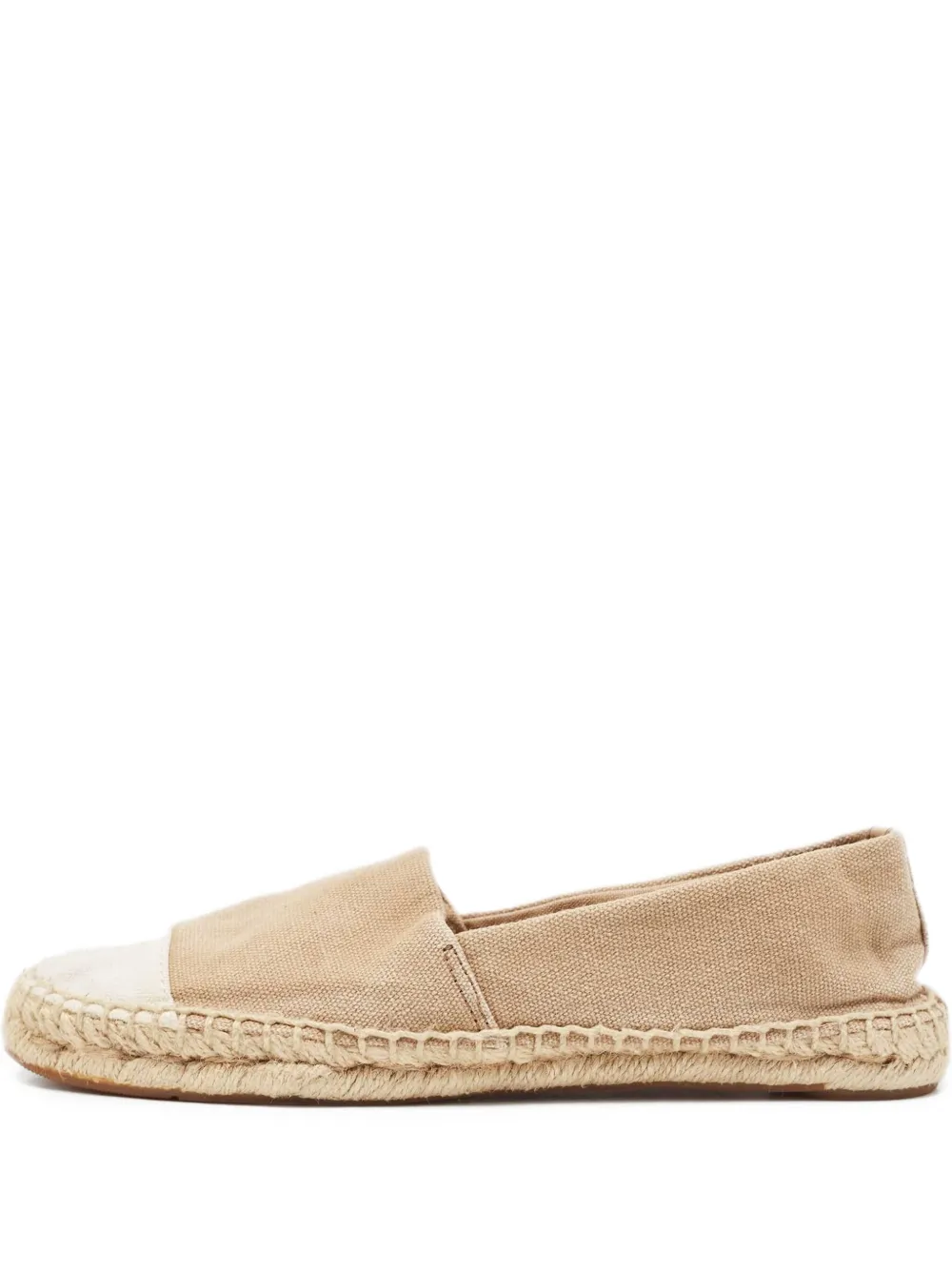 Tory Burch pre-owned canvas espadrilles | Neutrals | Image 1