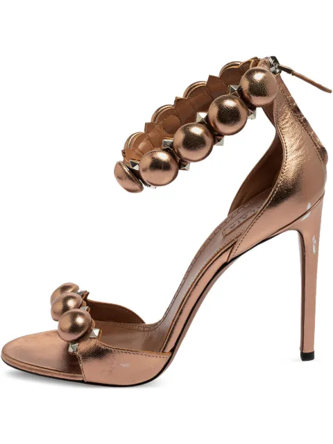 Alaïa Pre-Owned 115mm leather sandals 