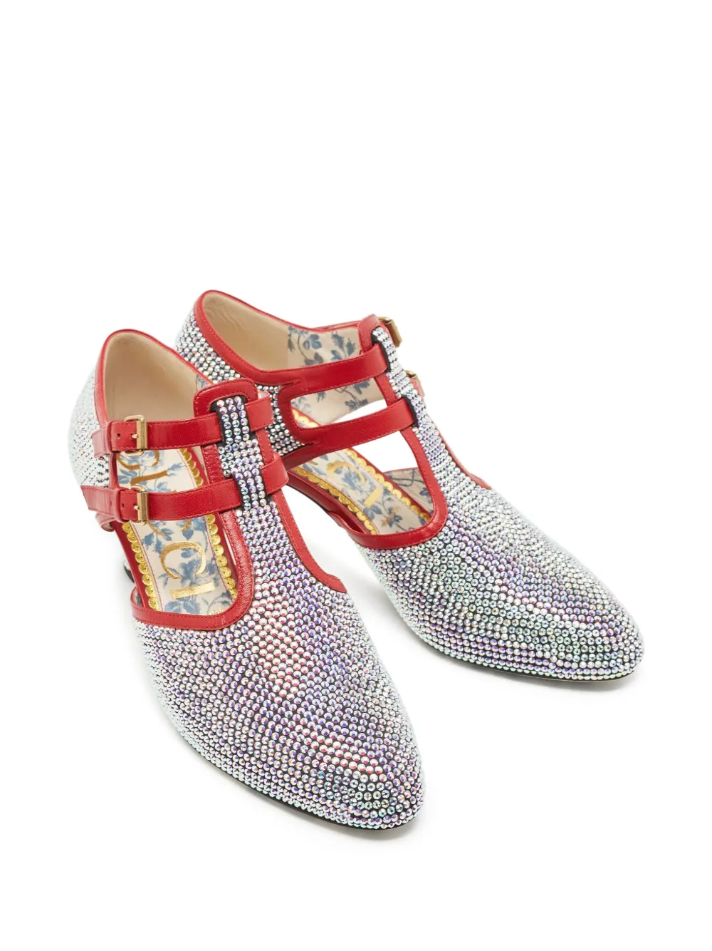 Gucci Pre-Owned Pumps met studs - Zilver