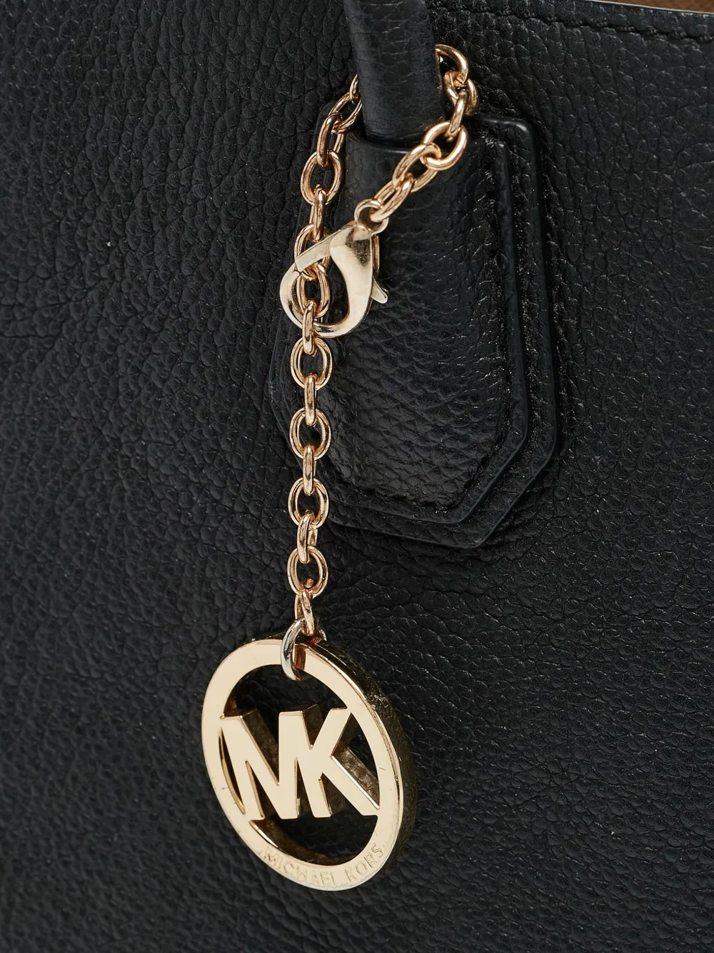 Pre-owned Michael Kors Mercer Charm-detail Tote Bag