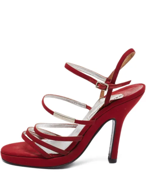 Dolce & Gabbana Pre-Owned sandalias con tacón de 110mm