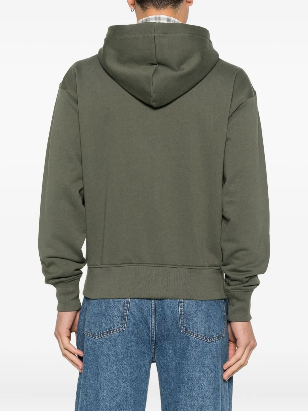 Bally Hoodie met rits Groen