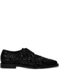 Dolce & Gabbana Pre-Owned Sequins Lace-up Shoes - Black