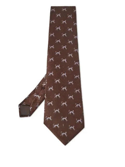 Lanvin Pre-Owned ربطة عنق 'بونارت' حرير 